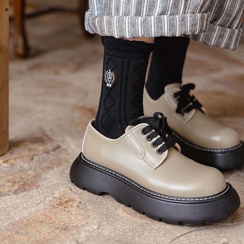 Tất Cổ Cao Cổ Bèo Freesize ERASHOP 079427 - Dễ Thương, Vải Co Giãn 4 Chiều, Phù Hợp Mang Giày Sneaker, Rẻ Đẹp