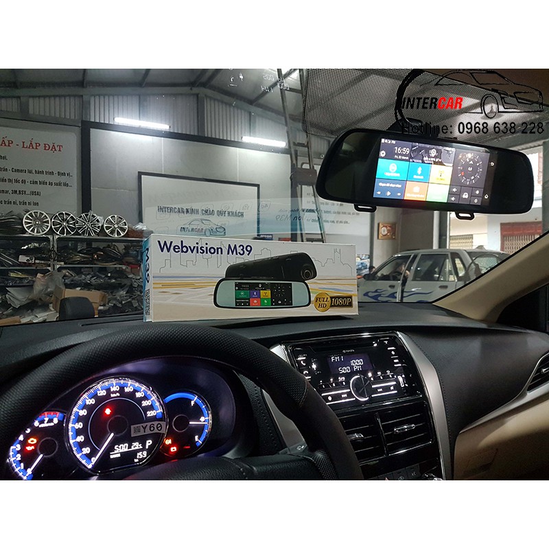 camera hành trình webvision  M39 xe Toyota Vios 2019