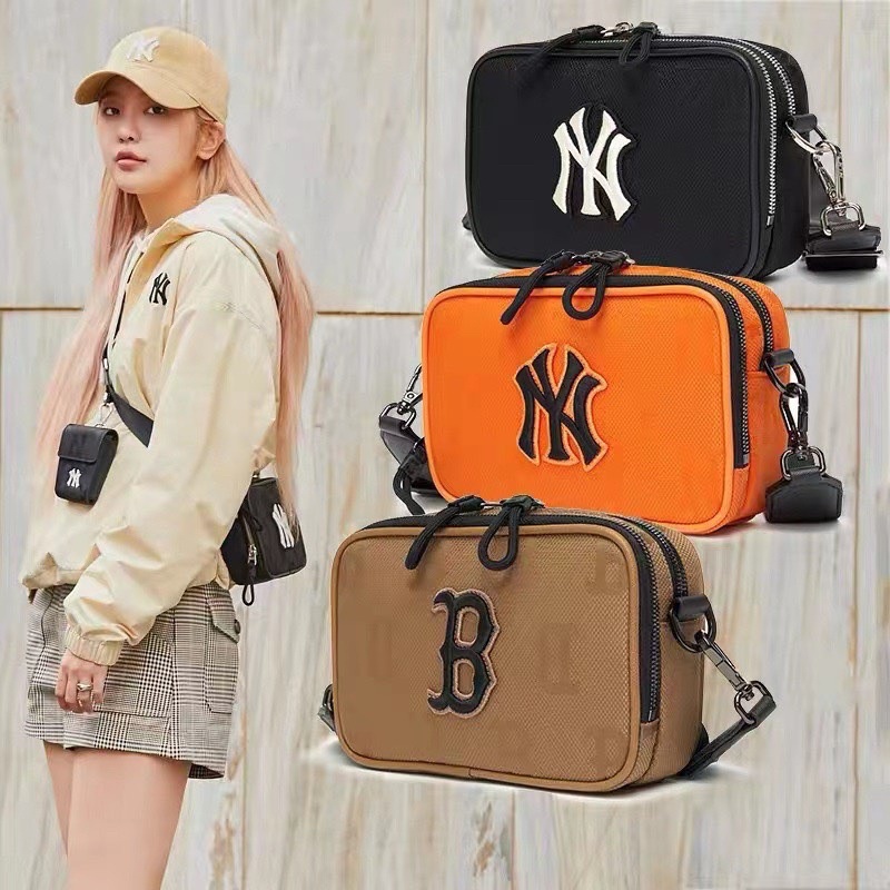 Túi cốp MLB MÃ SỐ 2 kèm ví nhỏ size 19cm hàng Xuấtttt
