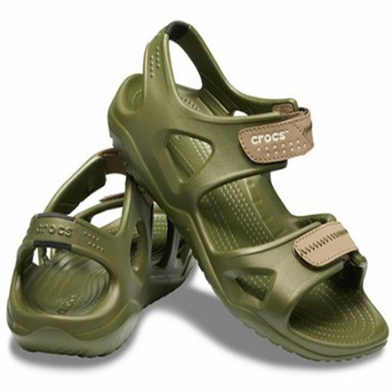DÉP SANDAL CROC.S  SWFTWATER WAVE RIVET CHO NAM.