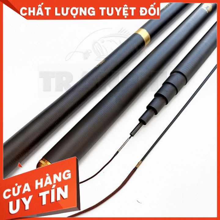 Bộ Cần Câu Tay 6H Daiwa Tặng Kèm Đọt Phụ Và Hộp Phụ Kiện, can cau tay carbon cao cap 6h