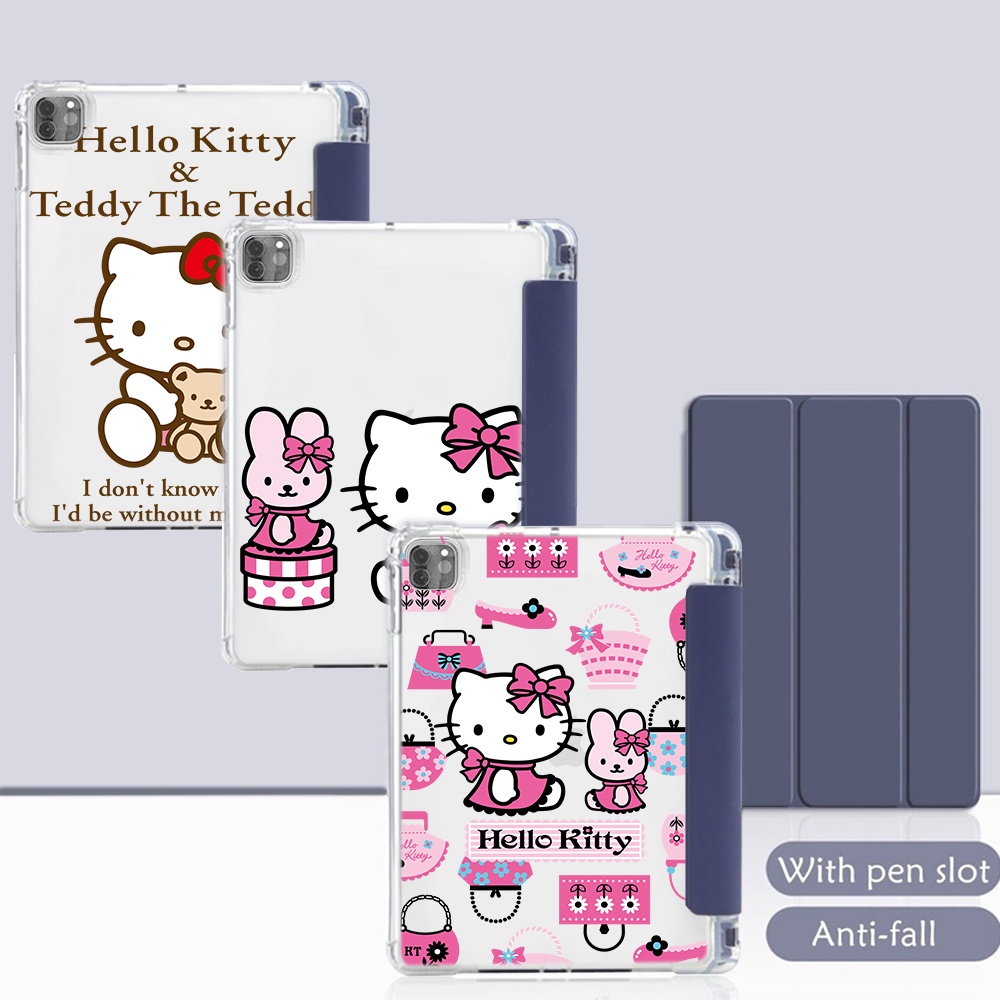 Mới Ốp Máy Tính Bảng Mềm Hình hello kitty Cho ipad air ipad 7 8 9 pro 2021 2022 Air1 Air2 Air3 Air4 mini4 mini5 TYG97