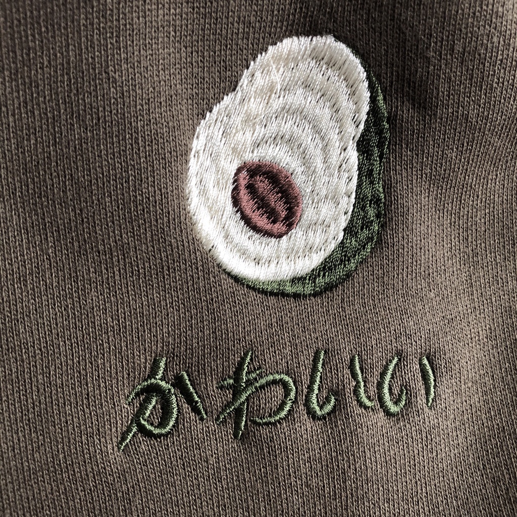 Áo Khoác nỉ MEANSTORE form rộng có mũ Unisex nam nữ oversize Ulzzang Streetwear Hàn Quốc - Thêu Bơ