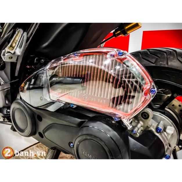 ỐP BẦU GIÓ - PÔ E TRONG SUỐT GẮN NVX 155 CHÍNH HÃNG ZHIPAT Ảnh thật Sp