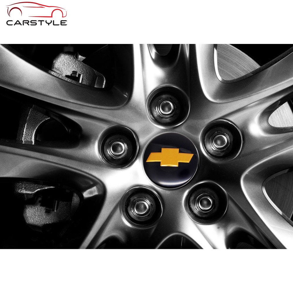 Set 4 Nắp Chụp Mâm Bánh Xe Hơi Chevrolet Cavlier Onix Cruze Aveo