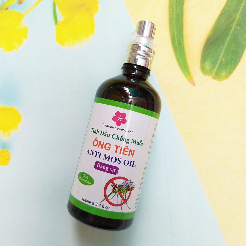 Tinh dầu xịt phòng chống muỗi Ông Tiên Anti Mos Oil 100ml
