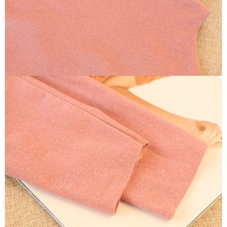 Áo Giữ Nhiệt Nữ Cổ Cao 3cm