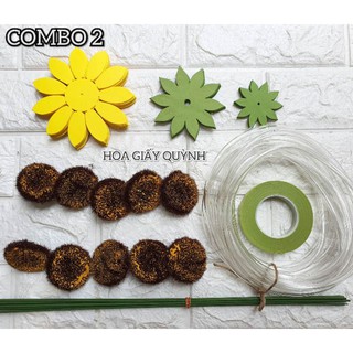 SÉT HOA HƯỚNG DƯƠNG CẮT SẴN