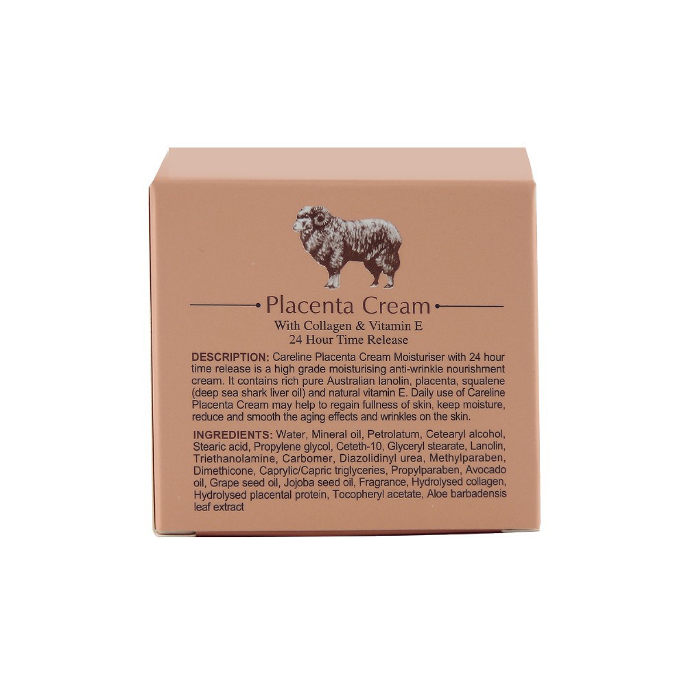 [Giá Gốc] Kem dưỡng da Careline Placenta Cream nhau thai cừu giúp dưỡng ẩm, ngăn ngừa vết nhăn - 100ml