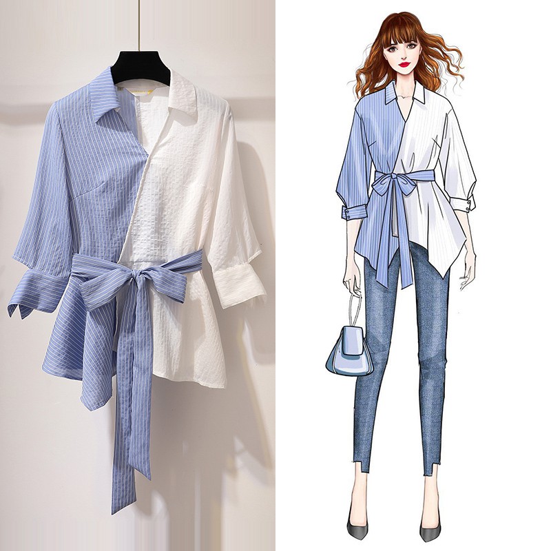 BIGSIZE áo sơ mi kiểu công sở AKBS011 Béo Style cho người béo mập 55-100kg - Phù hợp đi tiệc, công sở hoặc đi chơi | BigBuy360 - bigbuy360.vn