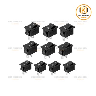 Combo 5 Chiếc Công Tắc Bập Bênh 3A 250V XL601 10x14MM (Loại Nhỏ)