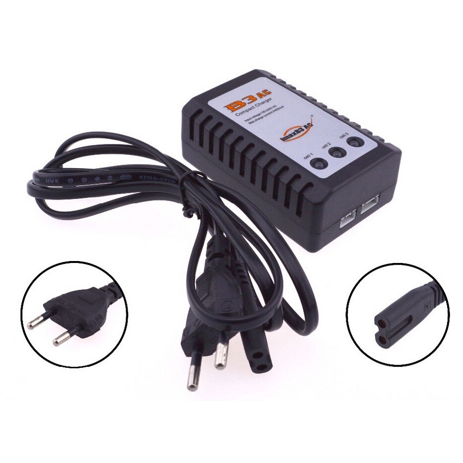 Bộ Sạc Pin LiPo RC Imax B3 Hot RC B3 LiPo B3 7.4v 11.1v 2s 3s Cho Đồ Chơi Điều Khiển Từ Xa LiPo EU & US