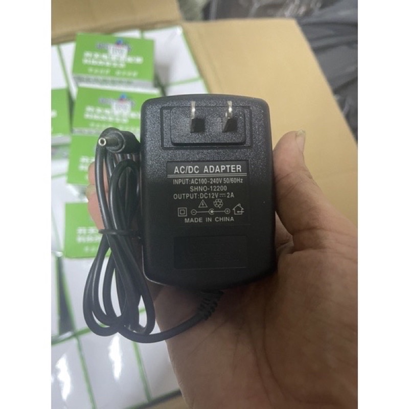 Nguồn 12v2a chân 5.5 Hàng chuẩn giá rẻ