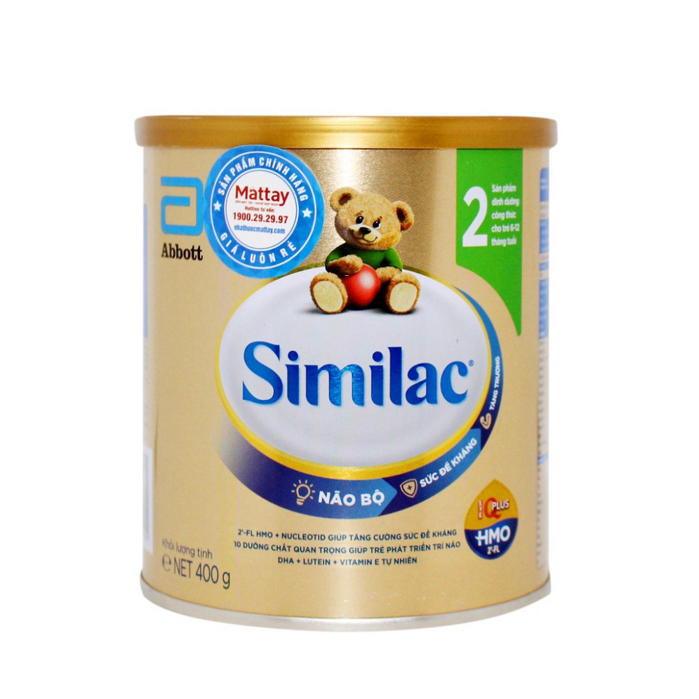 [Chính hãng] ✅  Sữa Similac Newborn 2 IQ HMO 400g