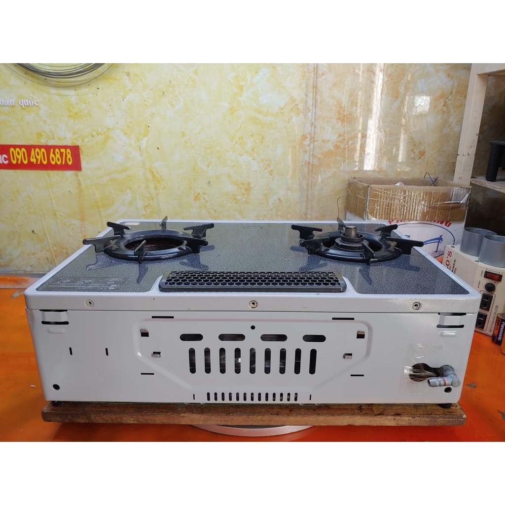 Bếp gas nội địa Nhật Rinnai N620VGT 008984 mặt kính Full chức năng Tặng Pin sạc giá 2,7tr
