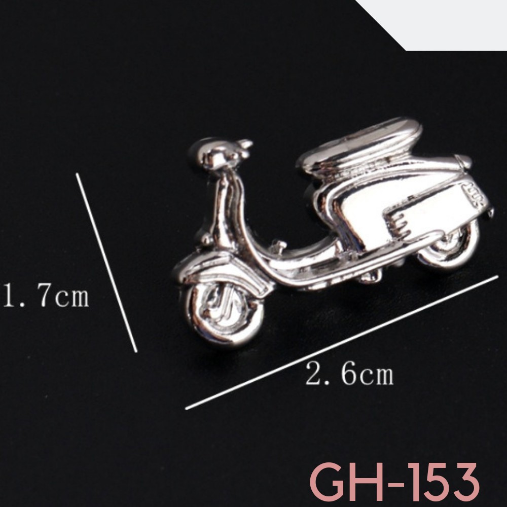 Ghim cài áo Vest Nam, Sơ mi Nam hình chiếc xe VESPA GH-153 {Ghim cài Áo Vest Nam - AdamZone}