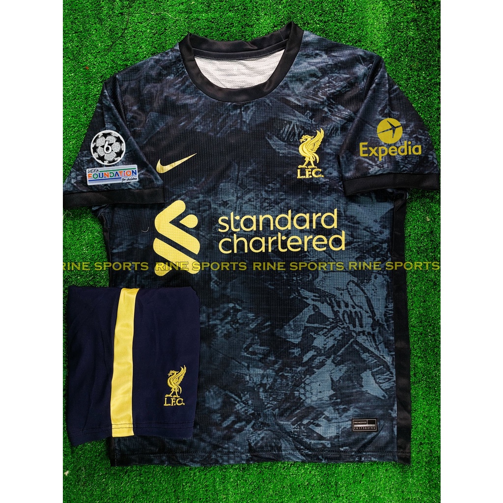 Bộ áo bóng đá Liver sân khách ( Liverpool ) Super hàng thailand 2022-2023 Giống THI ĐẤU