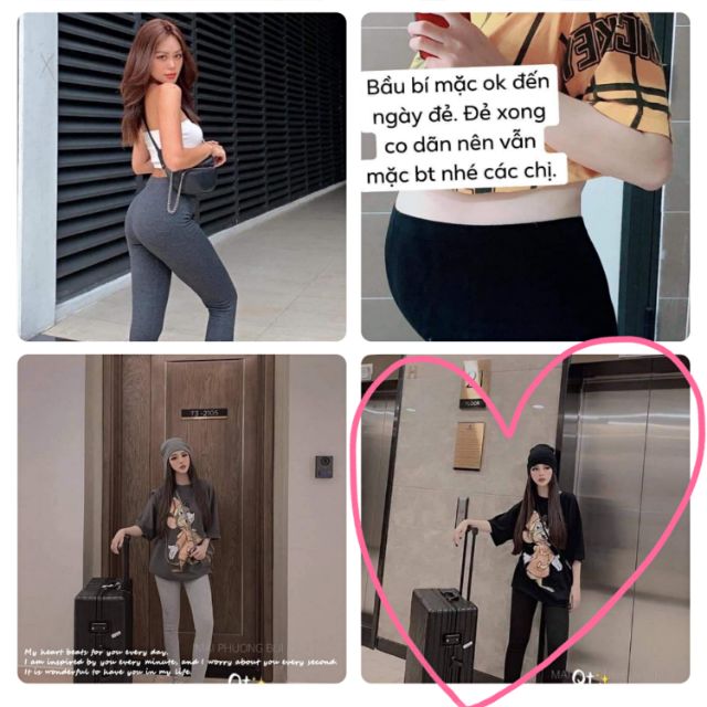 QUẦN LEGGING THÁI MÀU ĐEN RAINBOW - CÓ 2 SIZE | BigBuy360 - bigbuy360.vn