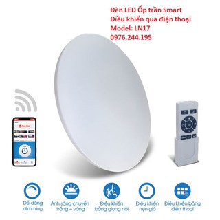 Đèn LED Ốp trần Rạng Đông - Smart Wifi