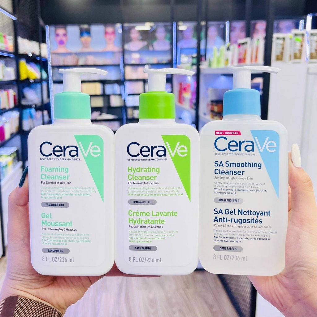 Sữa Rửa Mặt Dịu Nhẹ Cerave Dành Cho Mọi Loại Da