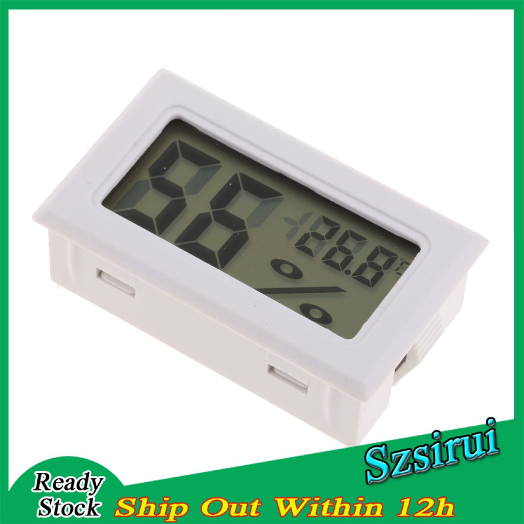 Nhiệt Kế Kỹ Thuật Số LCD Kỹ Thuật Số Đo Độ Ẩm Không Khí Trong Tủ Lạnh