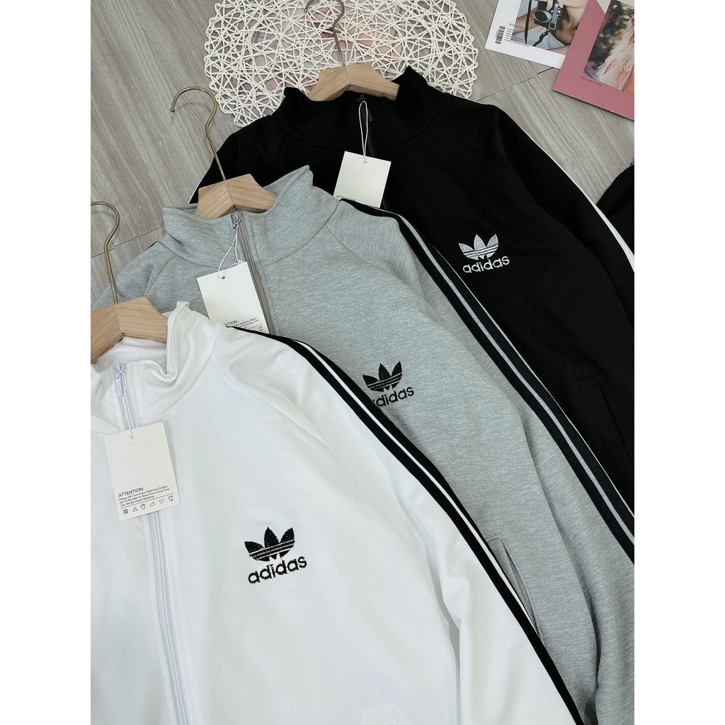 Set bộ thể thao unisex sẵn 3 màu viên tay Logo thêu Da.s_Có ảnh thật