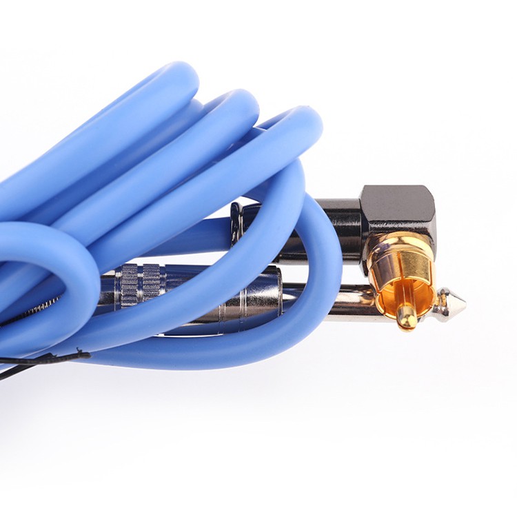 Dây Cáp RCA Đầu Vuông Góc Phải Dành Cho Máy Xăm