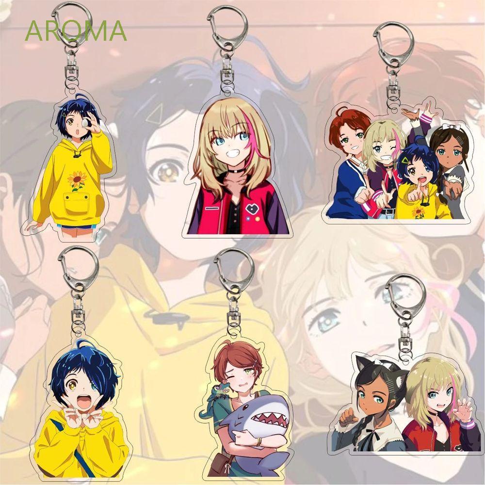 Móc Khóa Họa Tiết Hoạt Hình Anime Wonder Egg Priority Ohto Ai Bằng Acrylic