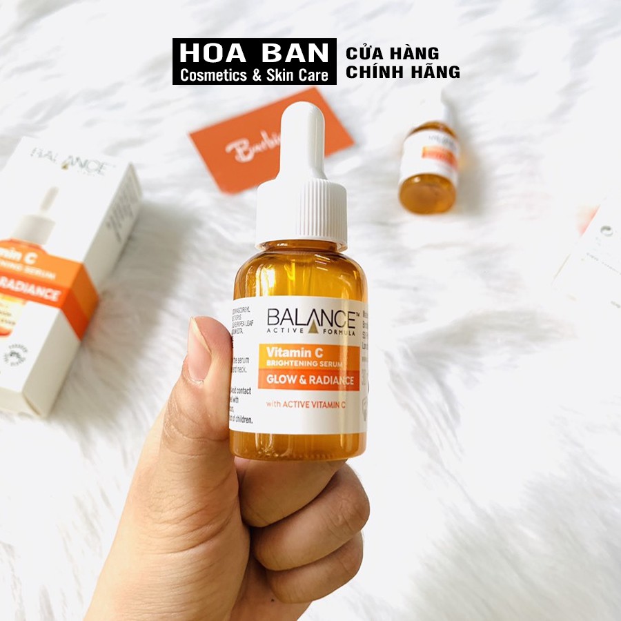 Serum Trắng Da, Mờ Thâm Balance Active Formula Vitamin C Brightening 30ml