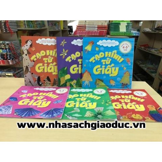 Sách - Tạo hình từ giấy - Dành cho trẻ 3-4, 4-5, 5-6 tuổi | BigBuy360 - bigbuy360.vn