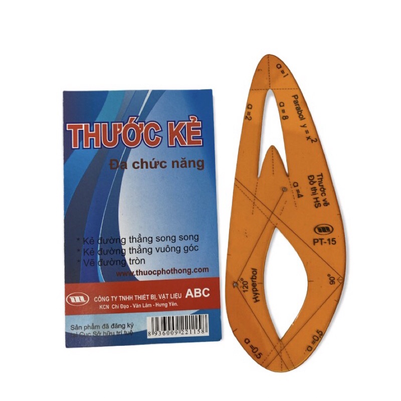 Thước Parabol-Hypecbol PT15