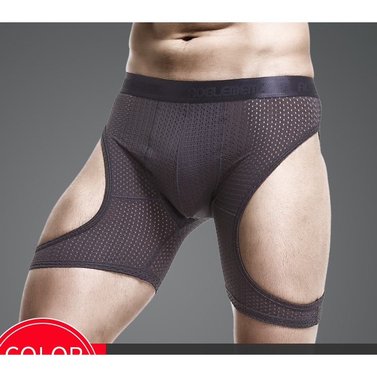 Quần Lót Boxer Bằng Lụa Mát Thoáng Khí Lưng Vừa Dành Cho Nam 211