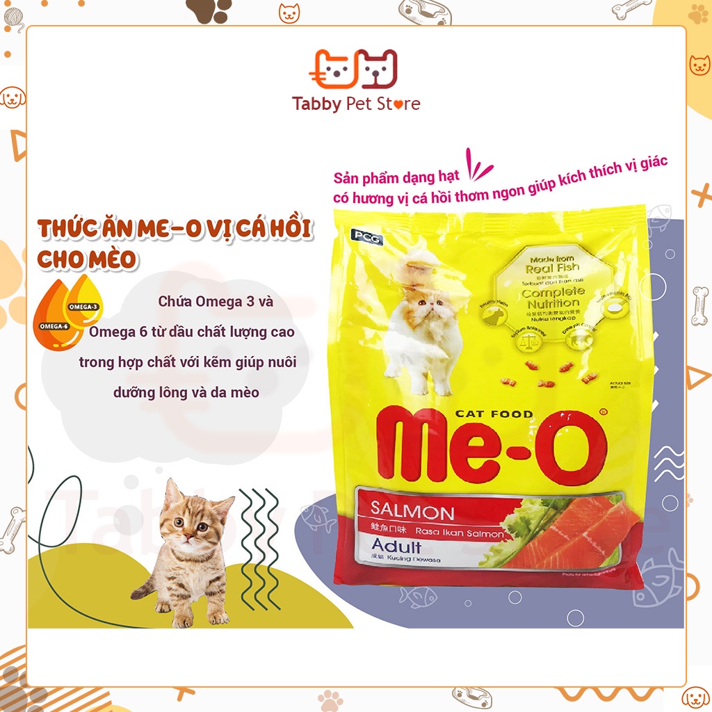 Hạt me o 1,2 kg cho mèo thức ăn cho mèo trưởng thành chính hãng Tabby Pet Store