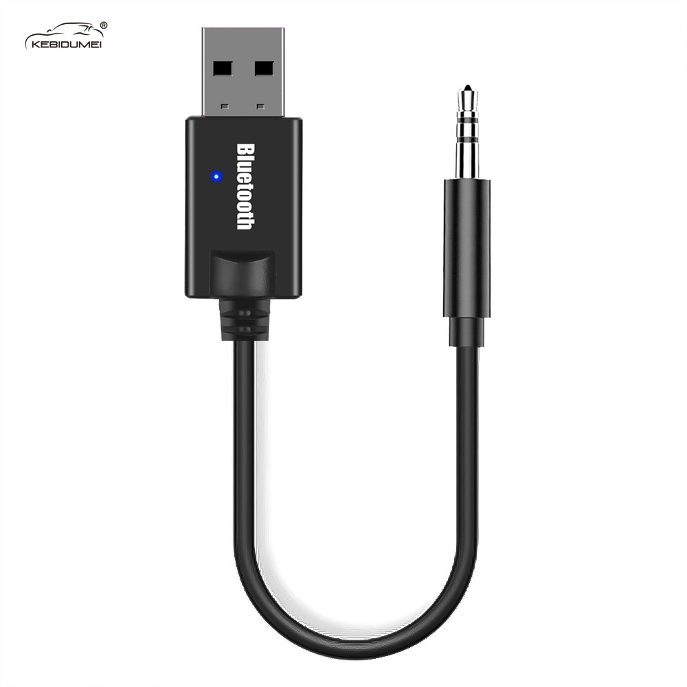 Bộ Thu Chuyển Tín Hiệu Âm Thanh USB Bluetooth KEBIDUMEI Jack Cắm 3.5mm