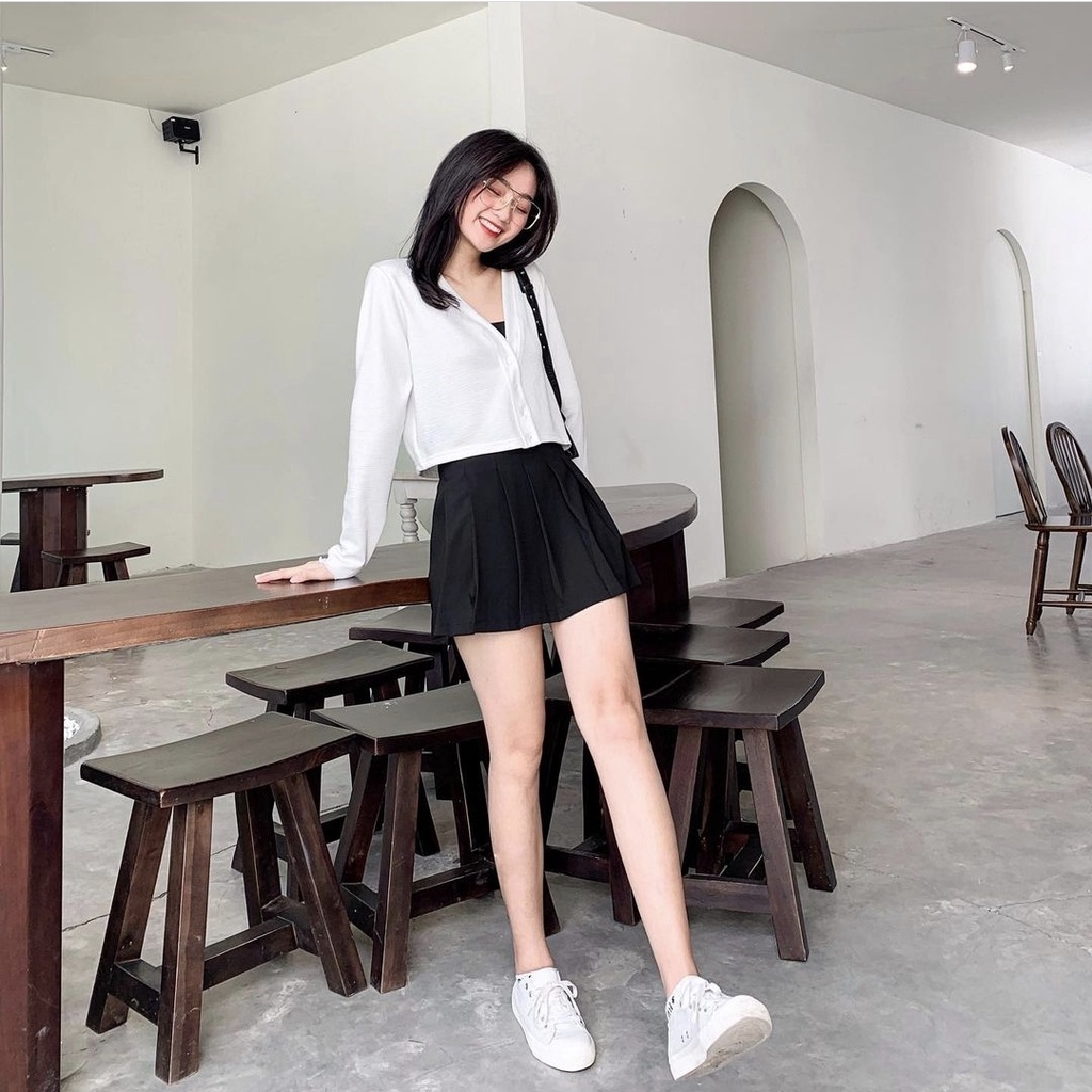 Áo Cadigan len mỏng phong cách Hàn Quốc | BigBuy360 - bigbuy360.vn