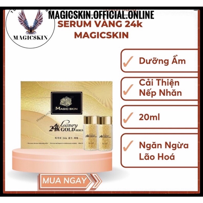 SERUM VÀNG 24K×3 VÀNG LUXURY GOLD SERUM