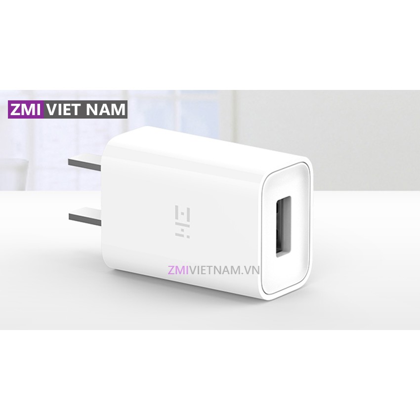 [ ZMI VIỆT NAM ] Củ Sạc ZMI AP611 5V 2A, 1 Cổng USB A | Bảo Hành 18 Tháng