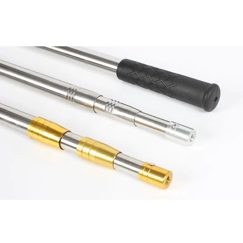 Vợt Cá inox 2m1 Mặt vợt 40cm sâu 50cm