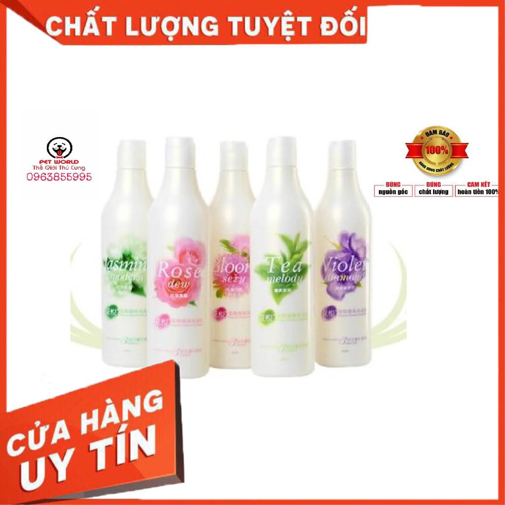 Sữa tắm joyce & doll cho chó mèo - Sữa tắm nước hoa cho chó mèo (chai nguyên & chai triết)