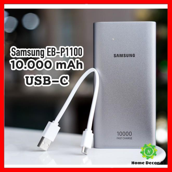 Sạc dự phòng Samsung Fast charger 10.000mAh Type-C sạc nhanh vỏ nguyên khối - Bảo hành hàng chính hãng