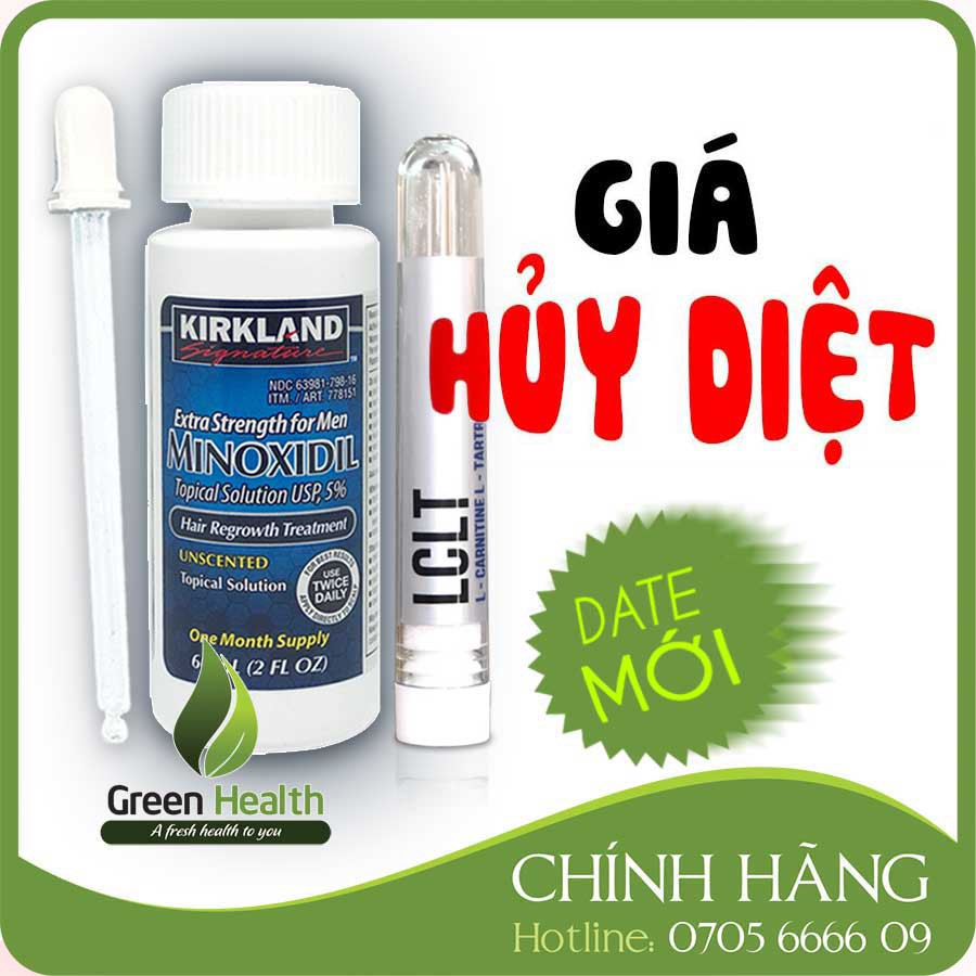 [RẺ NHẤT - Date MỚI nhất] Minoxidil 5% dạng lỏng chính hãng Kirkland Hoa Kỳ