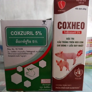Cầu trùng heo 100ml