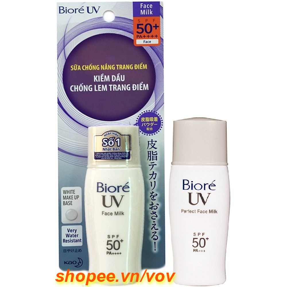 Kem Chống Nắng Biore Trắng Mịn Giảm Nhờn 30ml 100% chính hãng, vov cung cấp và bảo trợ.