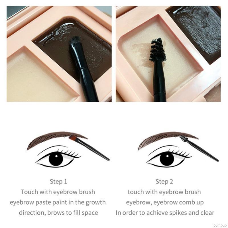 [Hàng mới về] Gel kẻ mày trang điểm tự nhiên lâu trôi dễ sử dụng