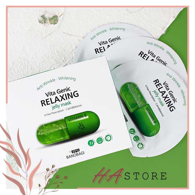 Mặt Nạ Vita Geic Jelly Mask BANOBAGI Vitamin A B C E