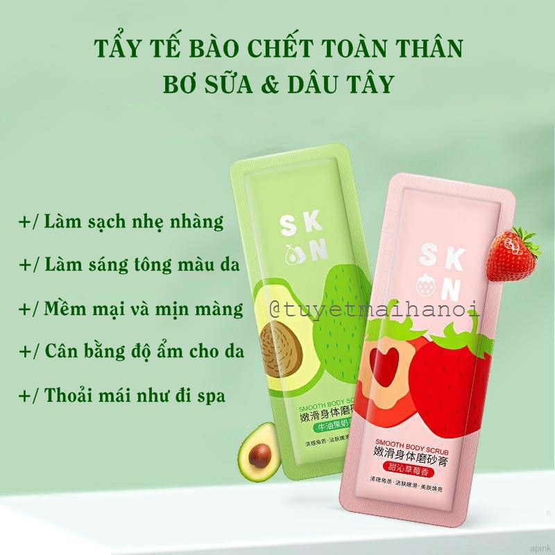 Set 2 gói mặt nạ và tẩy tế bào chết Laikou (Mẫu Sample Laikou) | BigBuy360 - bigbuy360.vn