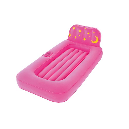 , Đệm hơi phát sáng Bestway 67496  nhiều màu sắc cho bé yêu ngủ ngon