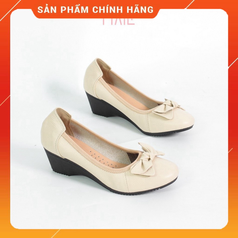 Giày Búp Bê Nữ Đế Xuồng 3cm Da Thật Pixie X461