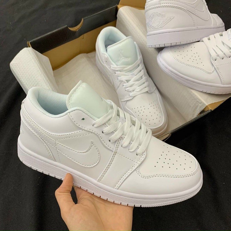 Giày j dan full white cao cấp ( full box + free ship )