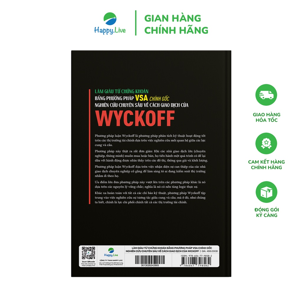 Sách Làm Giàu Từ Chứng Khoán Bằng PhươngPháp VSA Chính Gốc - Nghiên Cứu Chuyên Sâu Về Cách Giao Dịch Của Wyckoff | BigBuy360 - bigbuy360.vn